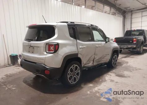 2017 Jeep Renegade Limited 4X4 from USA, damaged, VIN ZACCJBDB5HPE88126